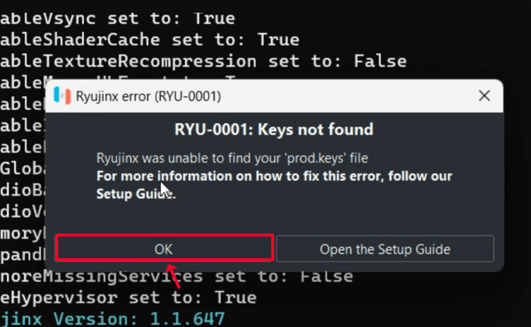 Ryujinx Prod Keys & Title Keys